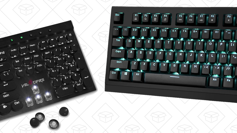 Velocifire 87-Key Mechanical Keyboard | $27 | Amazon | Promo code 43NROQKNVelocifire 104-Key Mechanical Keyboard | $33 | Amazon | Promo code 43NROQKNVelocifire 108-Key Typewriter Mechanical Keyboard | $30 | Amazon | Promo code LJYTGFE7